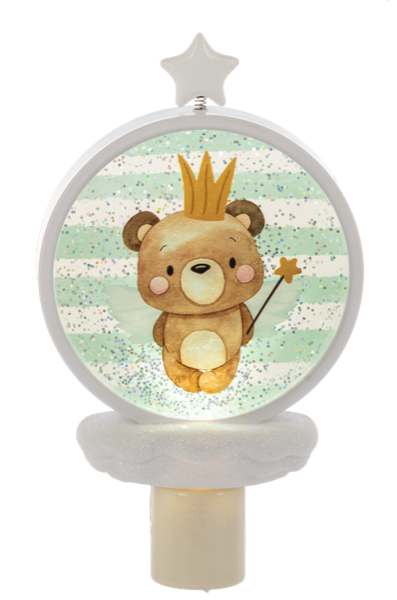 LED Shimmer Baby's room night light