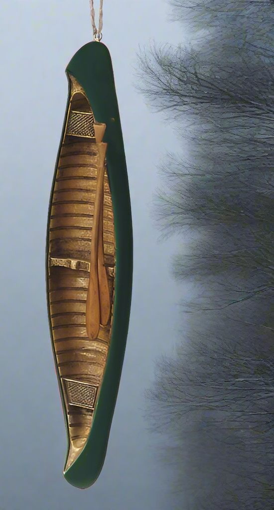 Canoe Ornaments