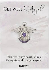 Get Well Angel Pin