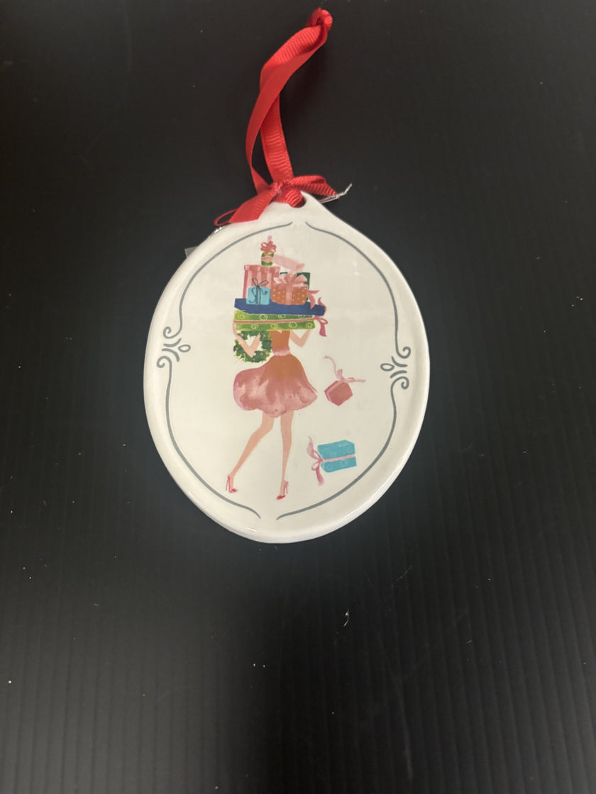 Glam Girl Ornament