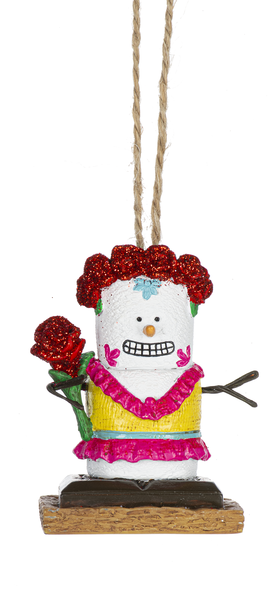 S'mores Day of the Dead Ornaments