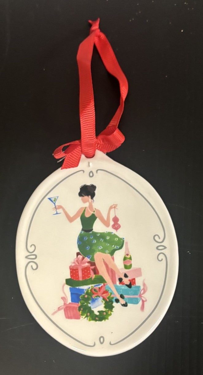 Glam Girl Ornament