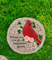 Cheerful Cardinal - Stepping Stones