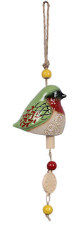 Stoneware Hummingbird Wind Bell