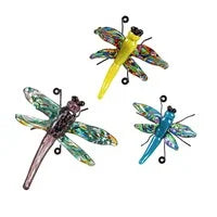 Glass Dragonfly With Iron Feet