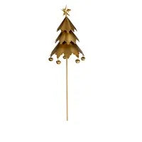 Metal Christmas Tree Garden Stake