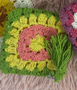 Crochet Flower Granny Square Coin Purse