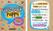 Chat Back Puppy Plush