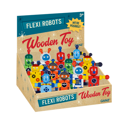 Wooden Flexi Robots