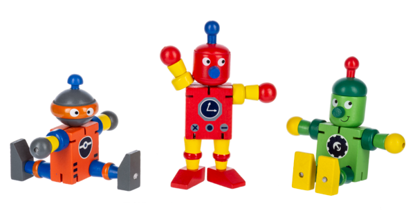 Wooden Flexi Robots