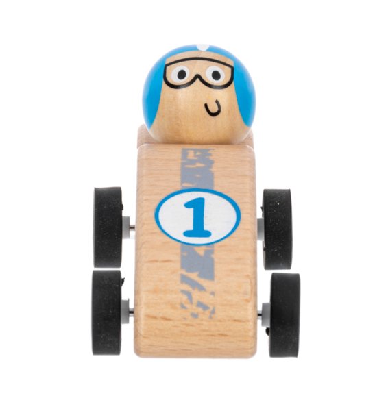 Wooden Pullback Racer Cars