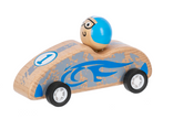 Wooden Pullback Racer Cars