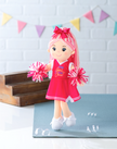 Cheerleader Courtney Rag Doll