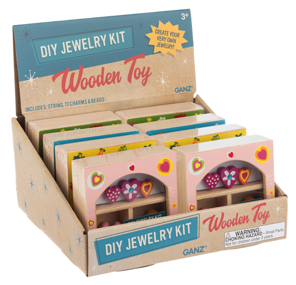 Wooden DIY Jewelry Kit