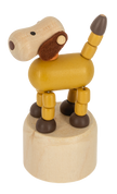 Wooden Farm Push Puppets