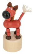 Wooden Farm Push Puppets