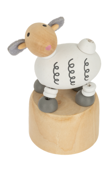 Wooden Farm Push Puppets