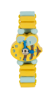 Wooden spring play watch for kids 3+