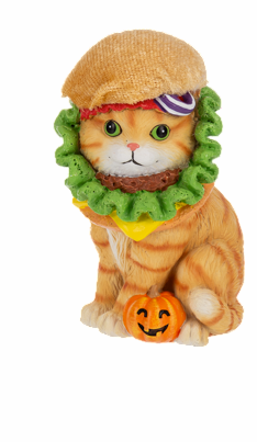 Food Costume Cat Figurines