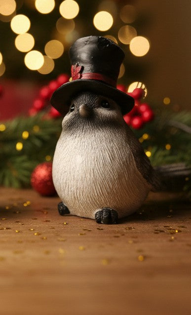 Christmas Bird Figurines
