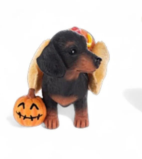 Food Theme Halloween Costume Dog Figurines