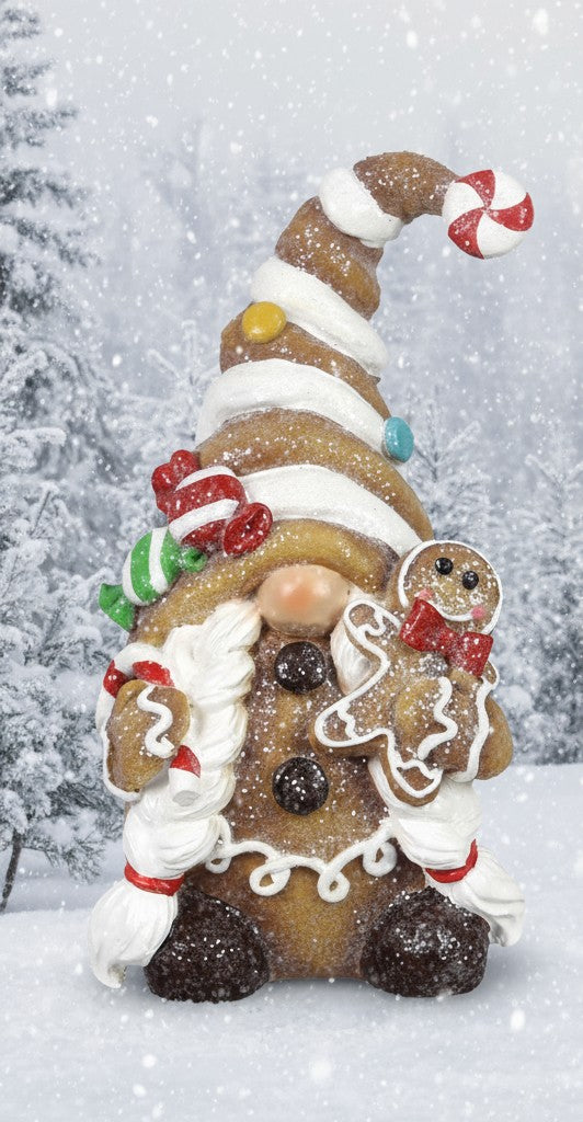Resin Gingerbread Santa