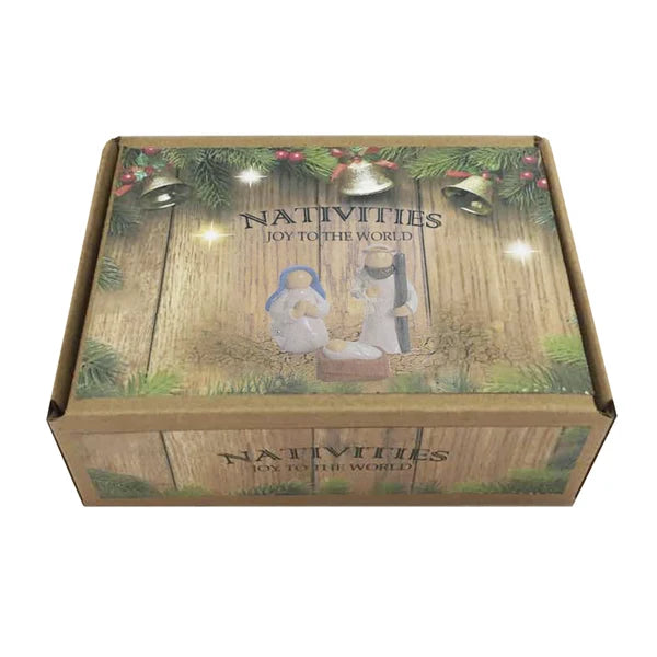Holy Family 3-Piece Nativity Set in gift box