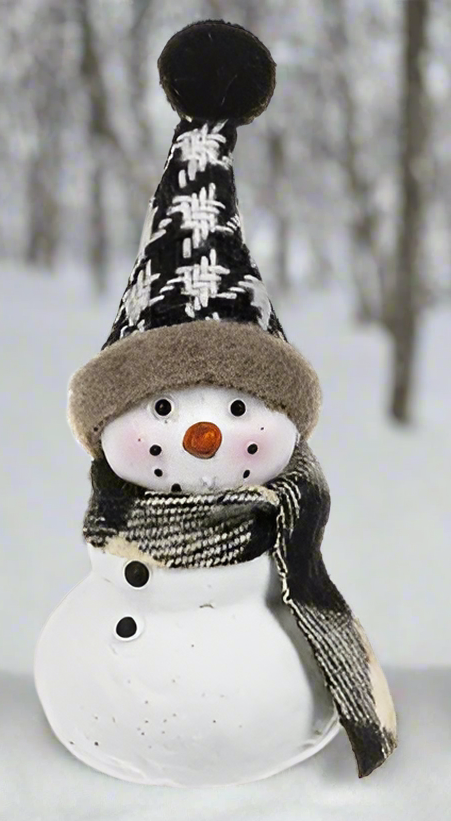 Cozy Snowman pocket charm