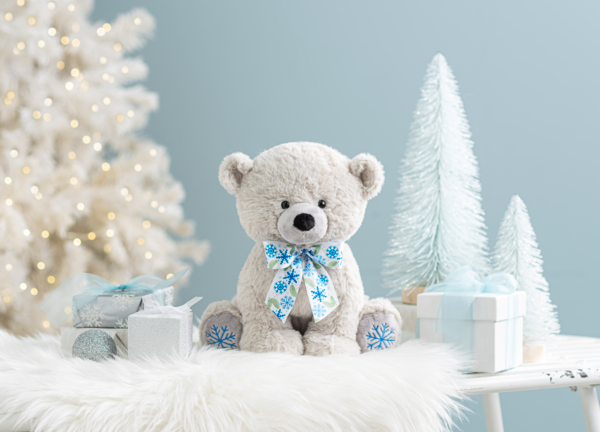 Snowflake Bear Stuffed Animal