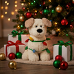 Christmas Puppy plush