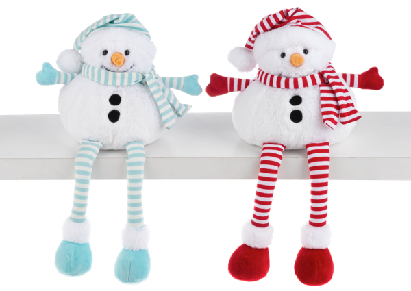 Leg-a-Longs Snowmen Shelf Sitters