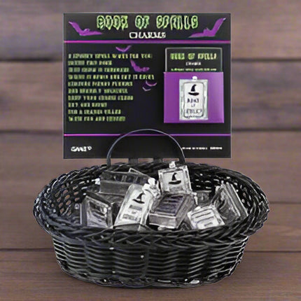 Halloween Spell Book Pocket Charm