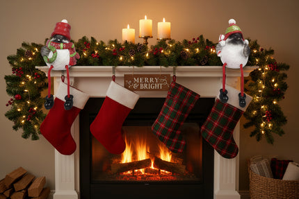 Christmas Bird Shelf Sitter