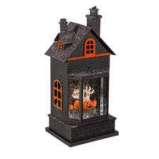 Halloween Haunted House Sparkle Lantern