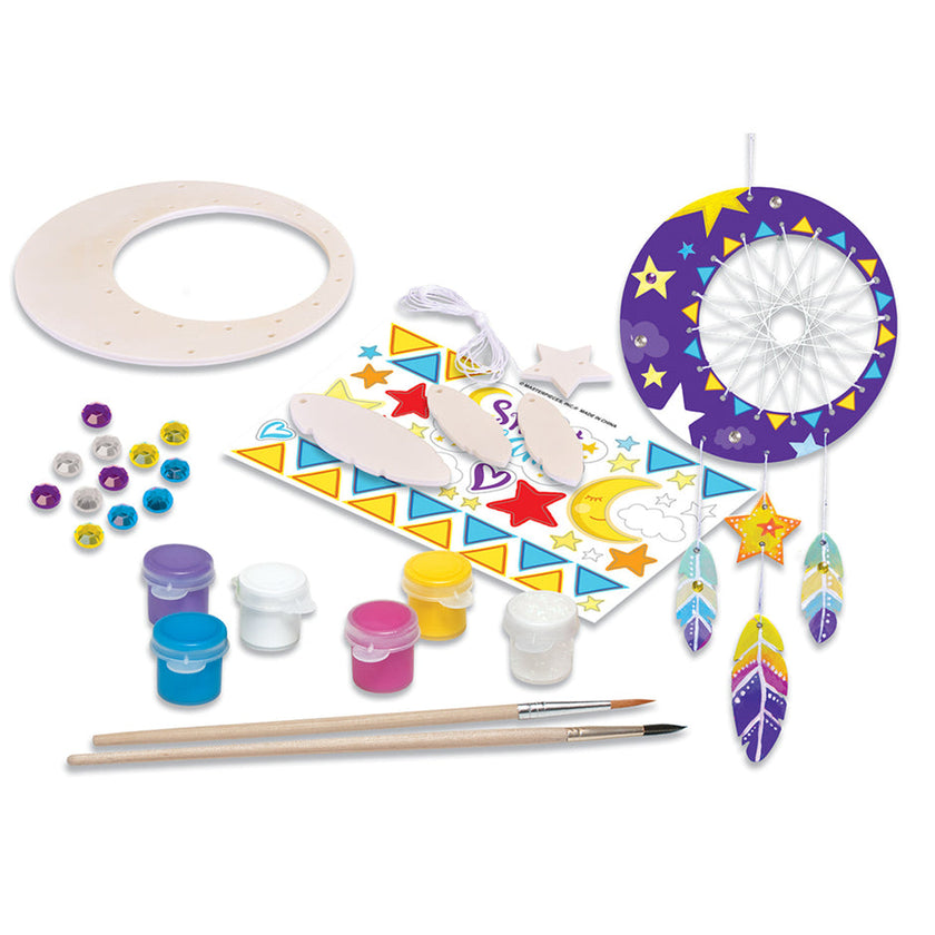 Dreamcatcher Wood Paint Set-3y+