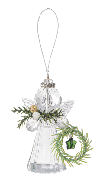 Crystal Expressions Angel ornament
