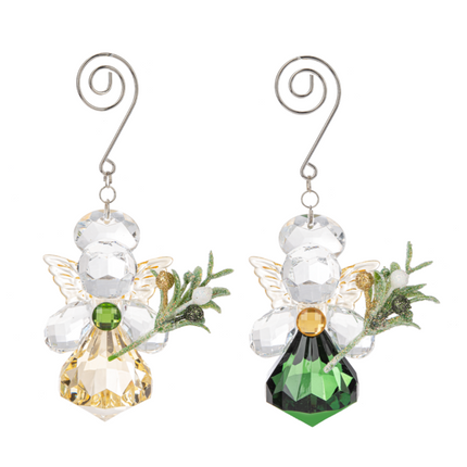 Teeny Jewel Angel Ornament