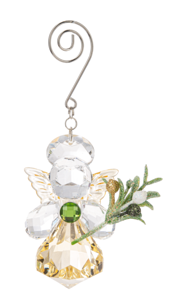 Teeny Jewel Angel Ornament