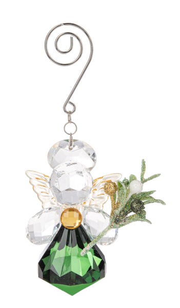Teeny Jewel Angel Ornament