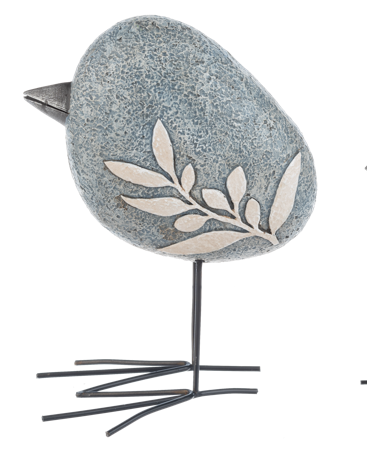 Rock Bird Figurine