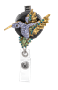 Hummingbird Crystal badge reel