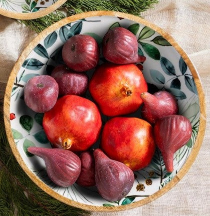 Mango Wood Christmas Bowl Assortment