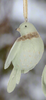 Glittered Bird Ornaments