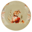 Fall snack plate with forest friends