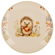Fall snack plate with forest friends