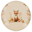 Fall snack plate with forest friends