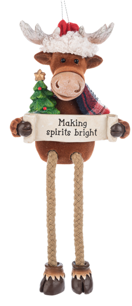 Merry Chris - Moose Ornaments