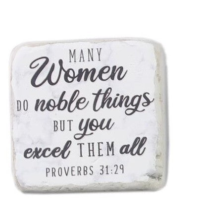 Religious talk stones