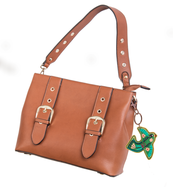 Whimsy Embroidered & Beaded Purse Charm