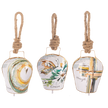 Watercolor Message Wafer Bell
